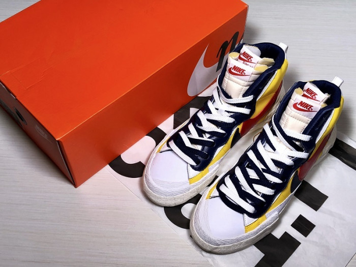 sacai x blazer mid
