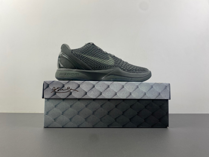 nike kobe 6 black mamba collection fade to black-869457-007