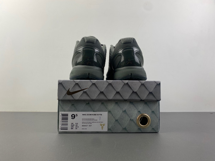 nike kobe 6 black mamba collection fade to black-869457-007