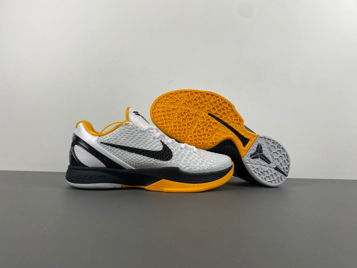 kobe 6 protro playoff pack white del sol-cw2190-100
