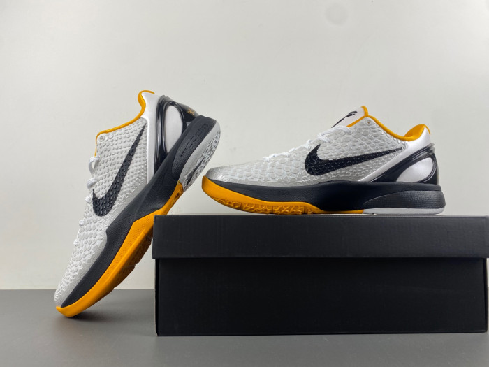 kobe 6 protro playoff pack white del sol-cw2190-100